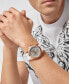 Фото #5 товара Часы и аксессуары Plein Sport мужские Наручные Часы Touchdown белый силиконовый ремень 44 мм