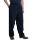 Фото #1 товара Big & Tall Knockarounds Full-Elastic Waist Pleated Pants