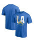 Фото #2 товара Men's Powder Blue Los Angeles Chargers Hometown Collection 1st Down T-shirt