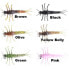 SAVAGE GEAR 3D TPE Mayfly Nymph Soft Lure 50 mm
