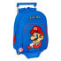 Фото #1 товара Школьный рюкзак с колесиками Super Mario Play Синий Красный 28 x 34 x 10 cm