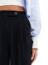 New Look wide leg trousers in black