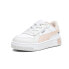 Фото #2 товара Puma Carina Street Lace Up Girls Pink, White Sneakers Casual Shoes 39384804