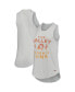 Women's White Phoenix Suns Janie Tri-Blend Tank Top