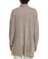 Фото #2 товара Кардиган женский Barefoot Dreams Cozy Chic Light Ribbed Drape - цвет пляжный камень