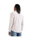 ფოტო #2 პროდუქტის Men's EcoLiva Off-White Geometric Strokes Shirt