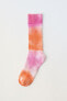 Фото #3 товара Long tie-dye socks
