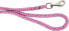 Фото #1 товара Поводок для собак Zolux Нейлоновый шнур розовый 13мм/1.2м