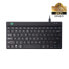 Фото #4 товара R-Go Compact Break R-Go ergonomic keyboard QWERTY (US) - wired - black - Mini - Wired - USB - QWERTY - Black