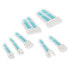 Фото #1 товара Kolink Core Adept Braided Cable Extension Kit - Brilliant White/Powder Blue