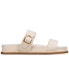 Women's Gianaa Memory Foam Double Band Slip On Flat Sandals, Created for Macy's