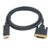Фото #2 товара M-CAB 7003471 - 1 m - DVI-D - DisplayPort - Male - Male - Gold