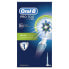 Oral-B PRO 700 CrossAction - Adult - Rotating-oscillating toothbrush - Daily care - Blue - White - Battery - Built-in