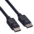 Фото #2 товара ROLINE DisplayPort Cable - DP-DP - M/M 7.5 m - 7.5 m - DisplayPort - DisplayPort - Male - Male - 4096 x 2560 pixels