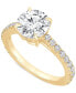 Certified Lab Grown Diamond Engagement Ring (2-1/2 ct. t.w.) in 14k Gold