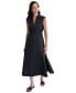 Women's Back-Cut-Out Sleeveless Maxi Dress Черный, L - фото #6