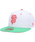 Фото #3 товара Men's White and Green San Francisco Giants 2010 World Series Watermelon Lolli 59FIFTY Fitted Hat