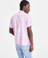 Фото #2 товара Men's Klaus Short Sleeve Button-Front Printed Shirt, Created for Macy's