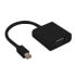 Фото #2 товара VALUE 12.99.3126 - 0.15 m - Mini DisplayPort - VGA (D-Sub) - Male - Female - Straight