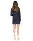 ფოტო #1 პროდუქტის Women's Button-Front Denim Jacket