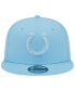 Фото #2 товара Men's Light Blue Indianapolis Colts Color Pack Brights 9FIFTY Snapback Hat