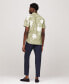 ფოტო #2 პროდუქტის Men's Short Sleeve Tropical Print Button-Down Shirt