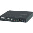Фото #1 товара ATEN VGA&HDMI KVM over IP Console Station - 1920 x 1200 pixels - Ethernet LAN - Full HD+ - Rack mounting - 6.53 W - Black