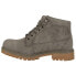 Lugz Mantle Mid Lace Up Womens Grey Casual Boots WMANTLMD-0823
