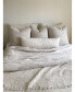 Beige Easy Cotton Gauze Down Alternative Euro Pillow 26x26