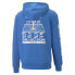 Фото #2 товара Puma Melo X Roty Pullover Hoodie Mens Blue Casual Outerwear 53800301