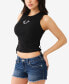 Фото #3 товара Women's Embroidered Side Rouched Tank