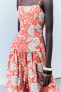 Zw collection printed strappy dress