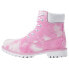 Lugz Rucker Hi Tie Dye Lace Up Womens Pink Casual Boots WRUCKRHTDC-9752