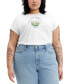 ფოტო #1 პროდუქტის Plus Size Graphic Authentic Cotton Short-Sleeve T-Shirt