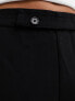 Фото #5 товара Mango slim button waist trouser in black