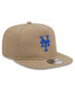Men's Khaki New York Mets Golfer Adjustable Hat