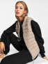 Фото #1 товара Scalpers Gstaad quilted vest in taupe