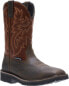 Брауновые рабочие ботинки мужские Wolverine Rancher WP Steel Toe Wellington 10" W10764 8.5 - фото #4