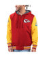 Фото #1 товара Куртка с полной молнией G-III Sports by Carl Banks мужская красная, золотая, памятная на Канзас-Сити Чифс