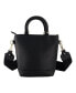 Women's Tote With Horseshoe zipper pull