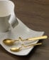 Flatware, New Wave Caffe Gold Espresso Spoon