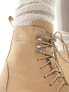 Sorel Hi-Line lace up boots in camel Бронзовый, 36 - фото #3