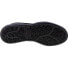 Фото #4 товара Мужские кроссовки повседневные черные кожаные низкие демисезонные Diadora MI Basket Low