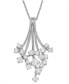 Фото #1 товара EFFY Collection classique by EFFY® Diamond Waterfall Pendant Necklace in 14k Gold or White Gold (3/4 ct. t.w.)
