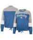 ფოტო #2 პროდუქტის Women's Royal Kentucky Wildcats Joanna Tie Front Long Sleeve T-shirt