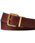 Фото #3 товара Men's Reversible Leather Belt