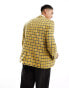 Twisted Tailor austens check suit jacket in yellow