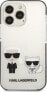 Karl Lagerfeld Etui Karl Lagerfeld KLHCP13LTPEKCW Apple iPhone 13 Pro hardcase biały/white Karl&Choupette