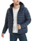 Фото #7 товара Men's Sherpa Lined Hooded Puffer Jacket