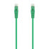 Category 6 Hard UTP RJ45 Cable Aisens A145-0581 Green 1,5 m